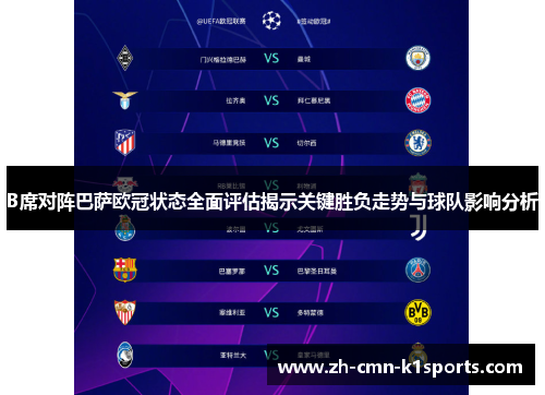 B席对阵巴萨欧冠状态全面评估揭示关键胜负走势与球队影响分析